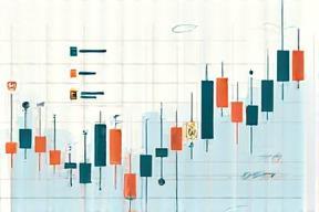Illustration of trading charts